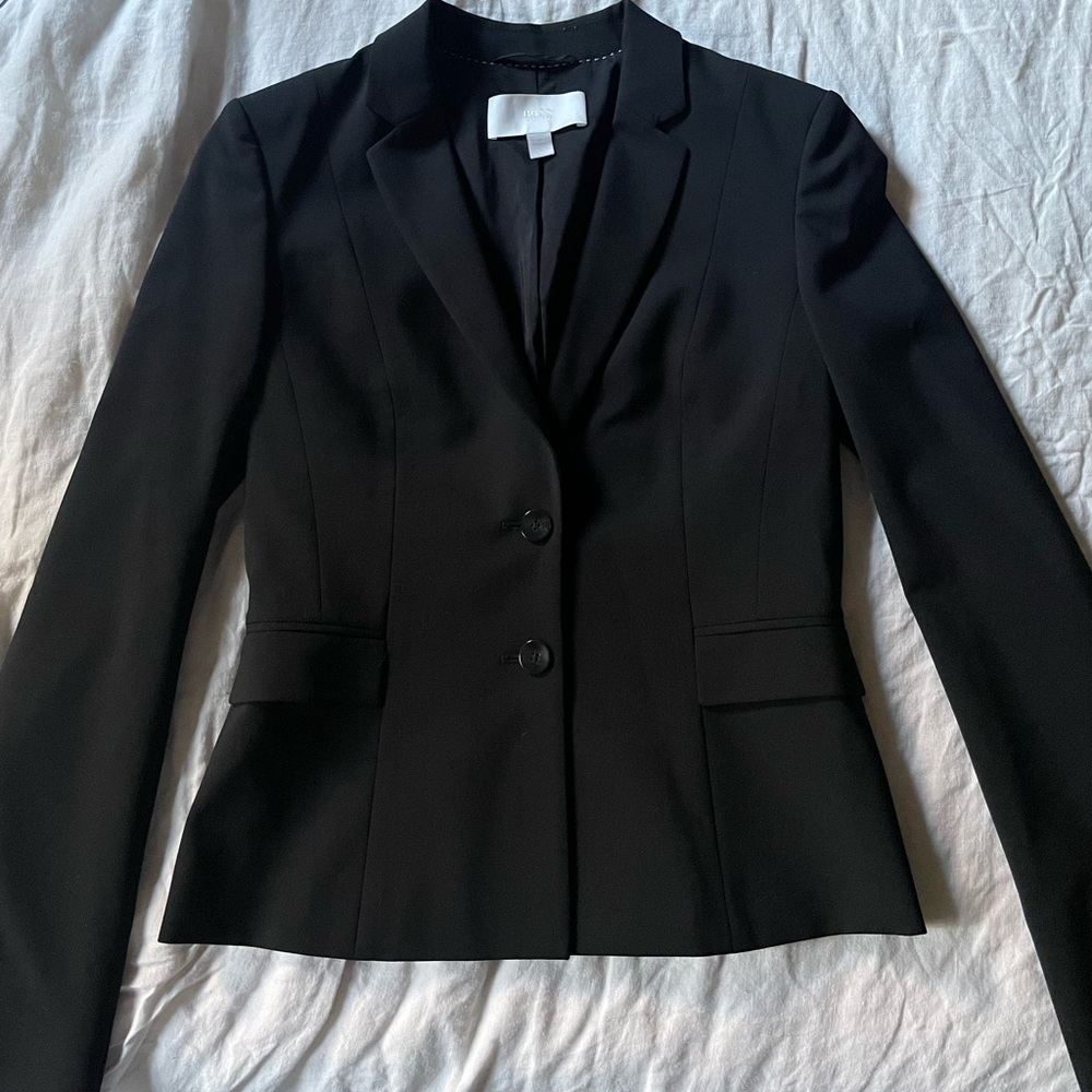 Boss Women’s black blazer in size 2